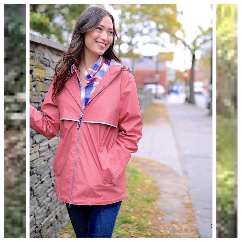 Charles River Apparel Blush Pink Rain Jacket S